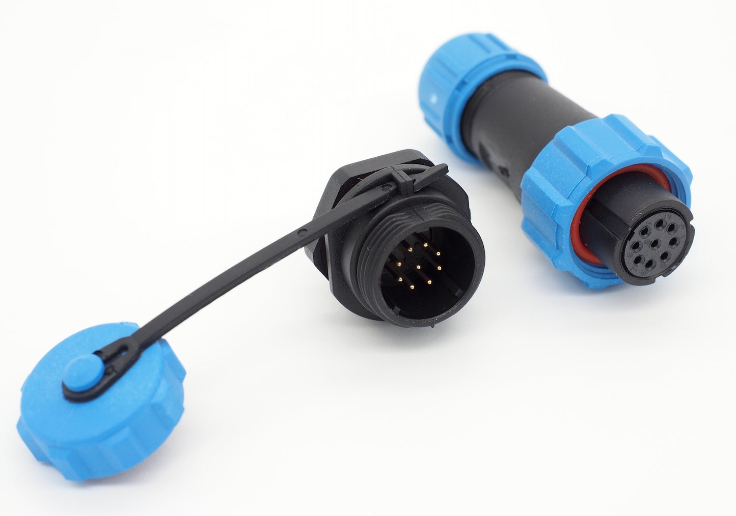 SP13 Connector Pair, 9-pin, Female Plug