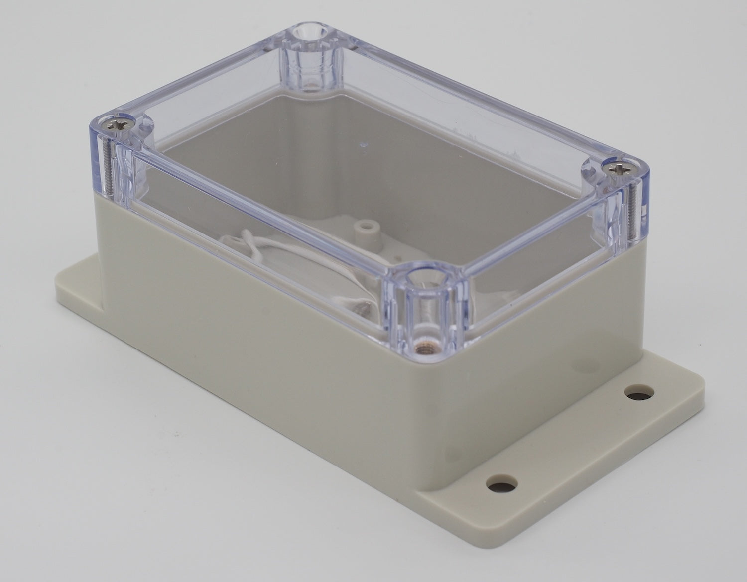 Waterproof Enclosure 100x68x50 mm, with flanges – Hat Labs