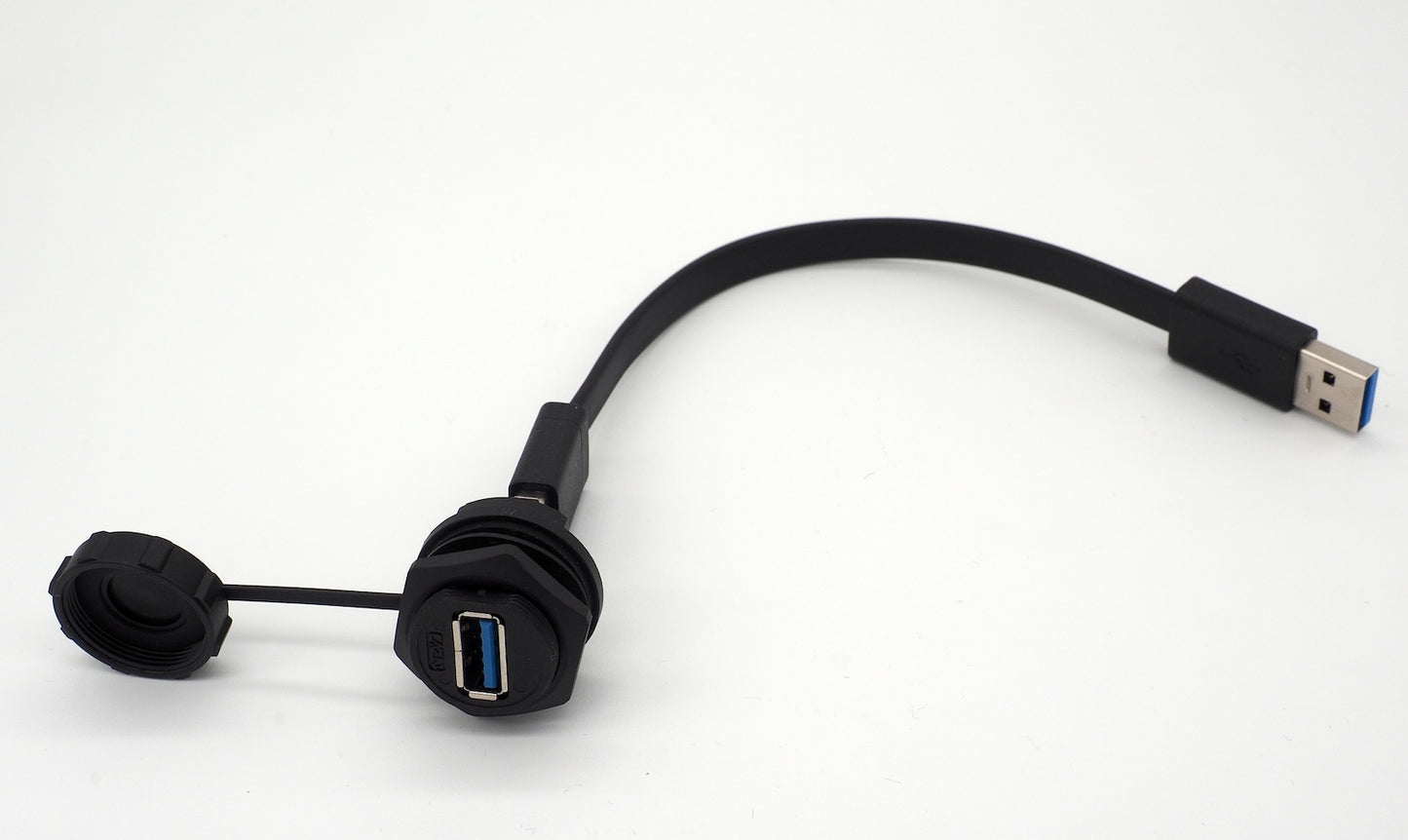 USB 3.0 Type A Panel Adapter