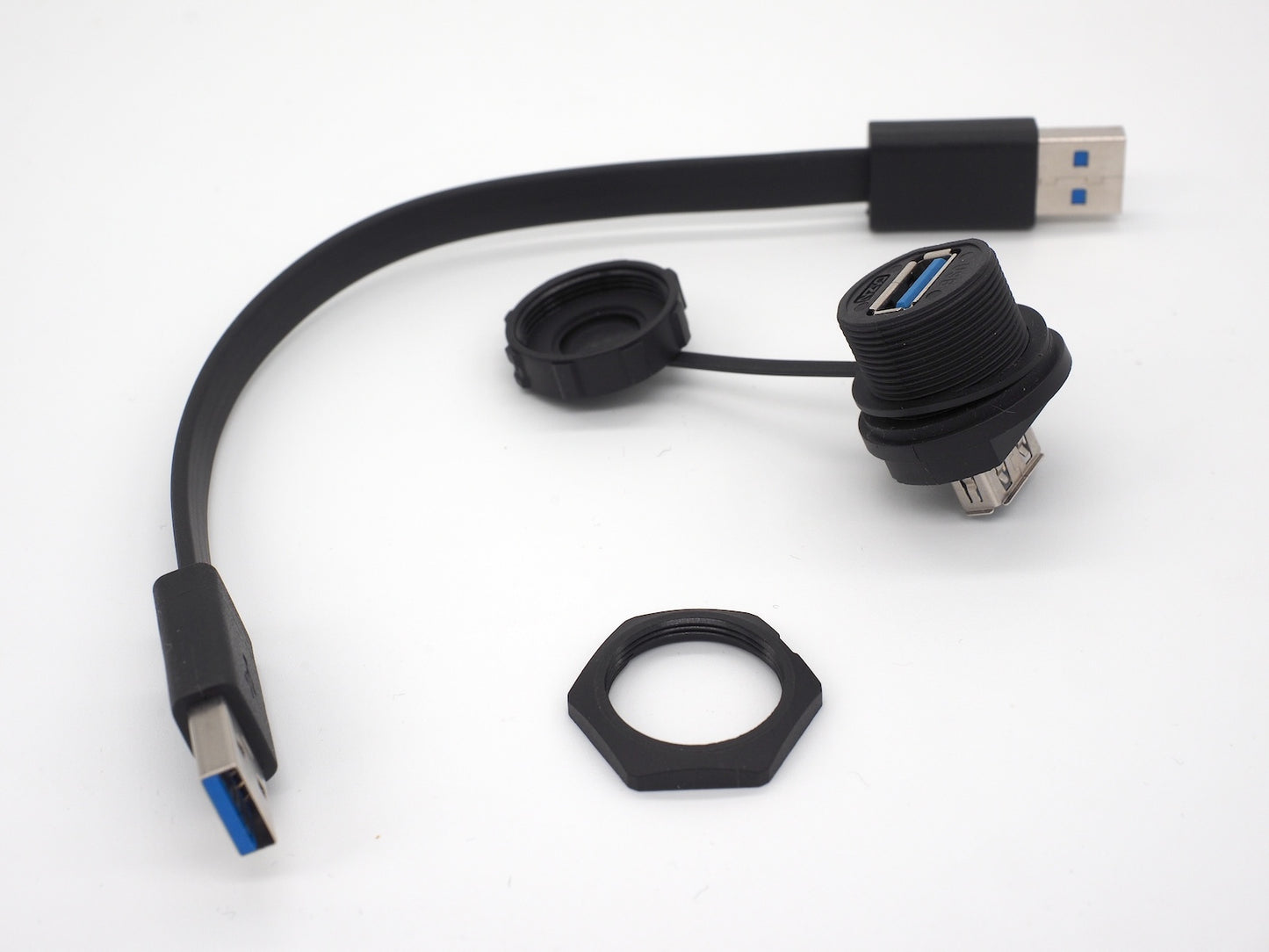 USB 3.0 Type A Panel Adapter
