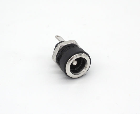 DC barrel panel connector