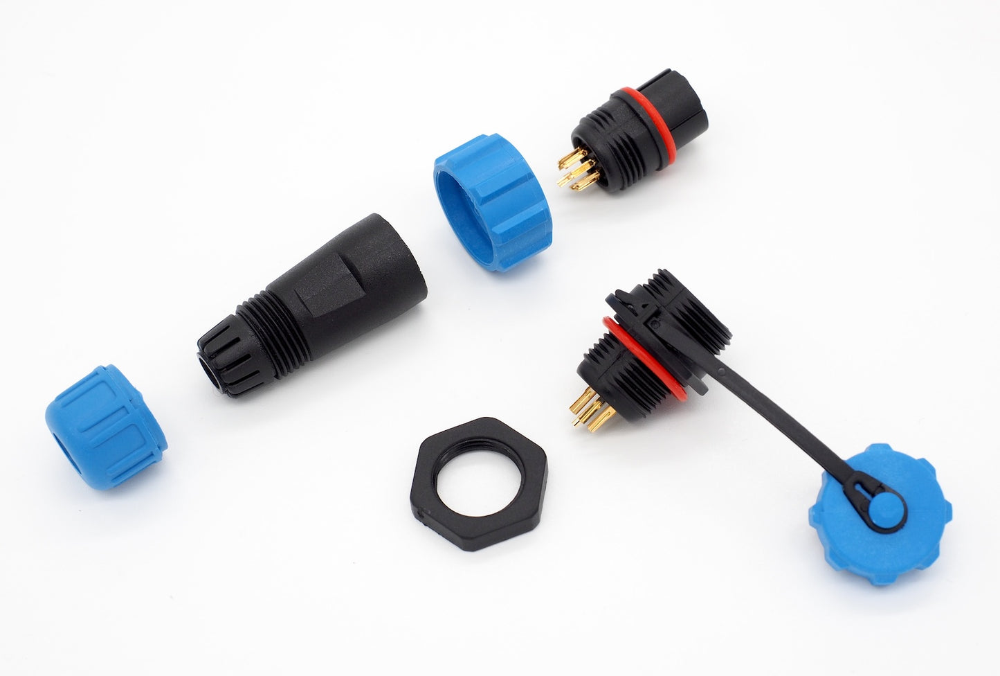 SP13 Connector Pair, 9-pin, Female Plug