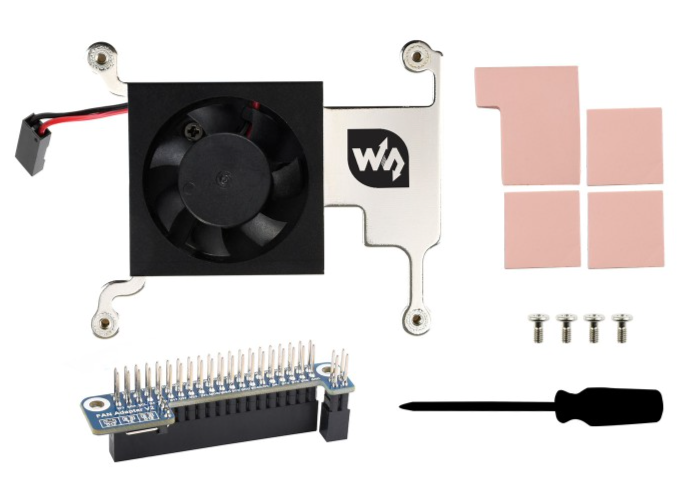 CPU Fan for Raspberry Pi 4B/3B