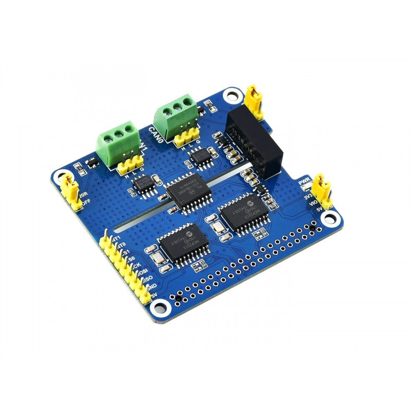 Waveshare 2-Channel Isolated CAN HAT for Raspberry Pi: NMEA 2000 Compatible