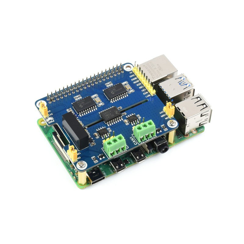 Waveshare 2-Channel Isolated CAN HAT for Raspberry Pi: NMEA 2000 Compatible