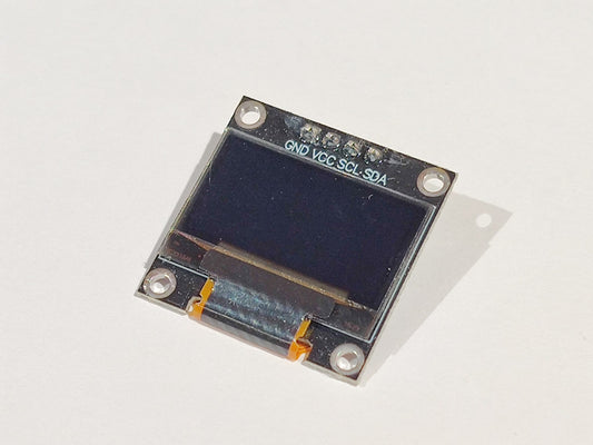 0.96" OLED display