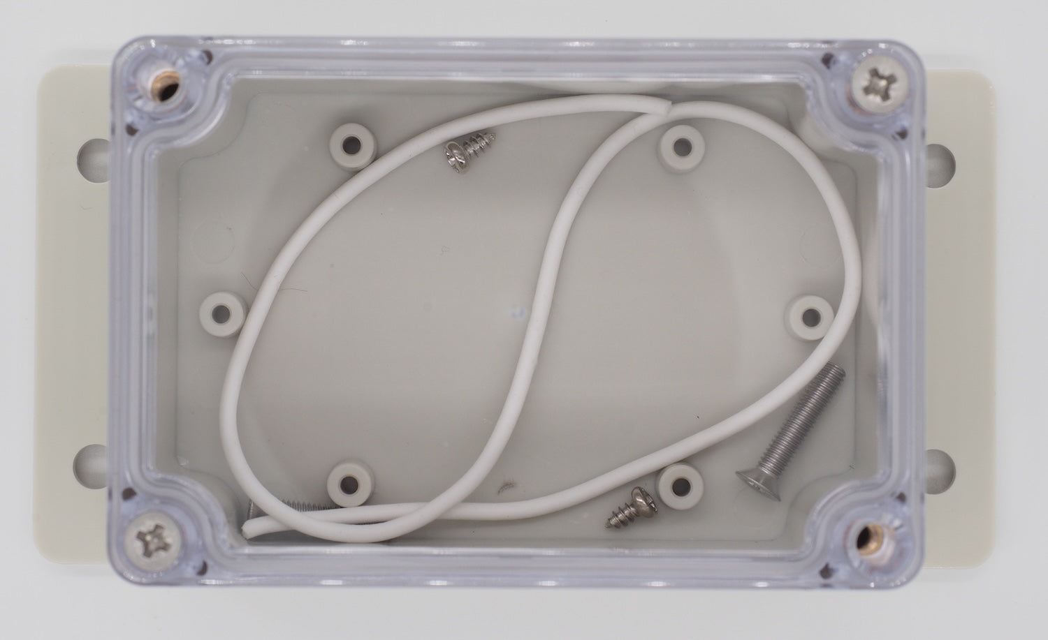 Waterproof Enclosure 100x68x50 mm, with flanges – Hat Labs