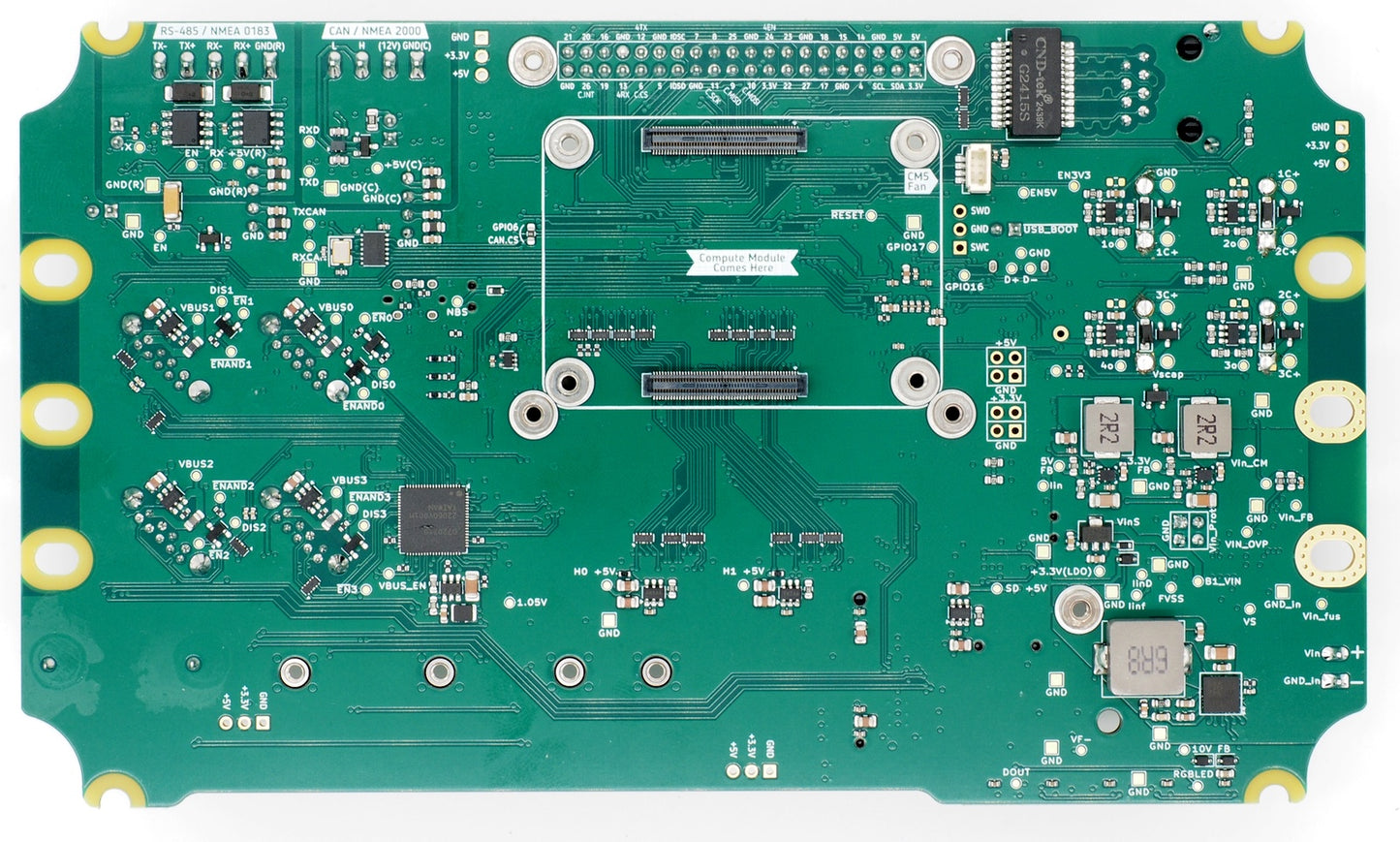 HALPI2 Carrier Board
