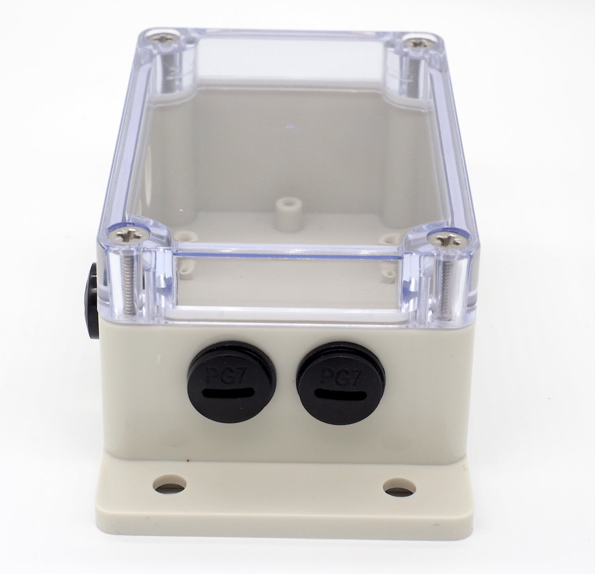 Waterproof Enclosure 100x68x50 mm, flanges, holes