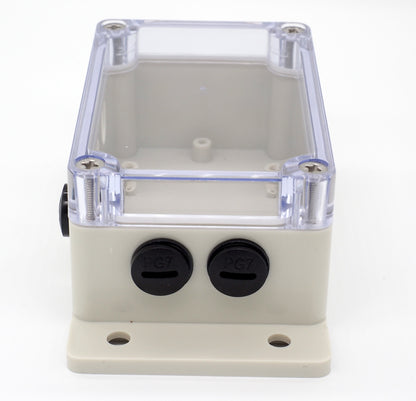 Waterproof Enclosure 100x68x50 mm, flanges, holes