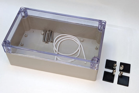 Compact Weatherproof Enclosure for Raspberry Pi and SH-RPi (158x90x60 mm)