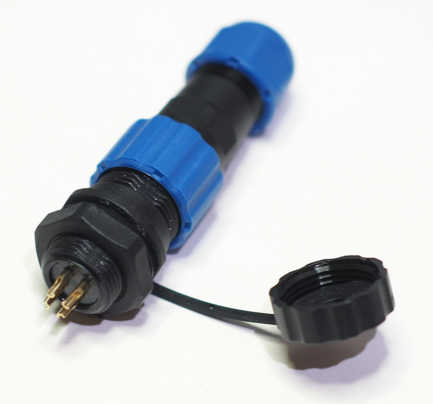 SP13 connector, 4-pin, male plug